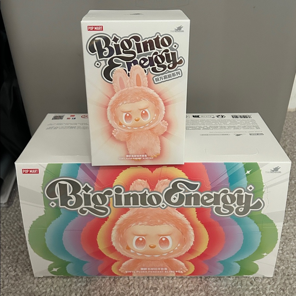 Big Into Energy Labubu Series 3. Blind Box, NWT.